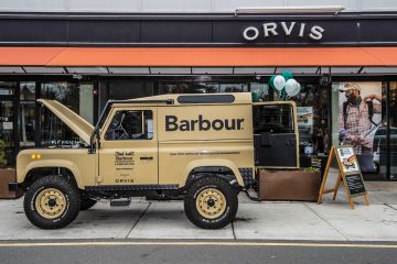 orvis barbour land rover